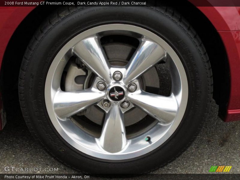 Dark Candy Apple Red / Dark Charcoal 2008 Ford Mustang GT Premium Coupe