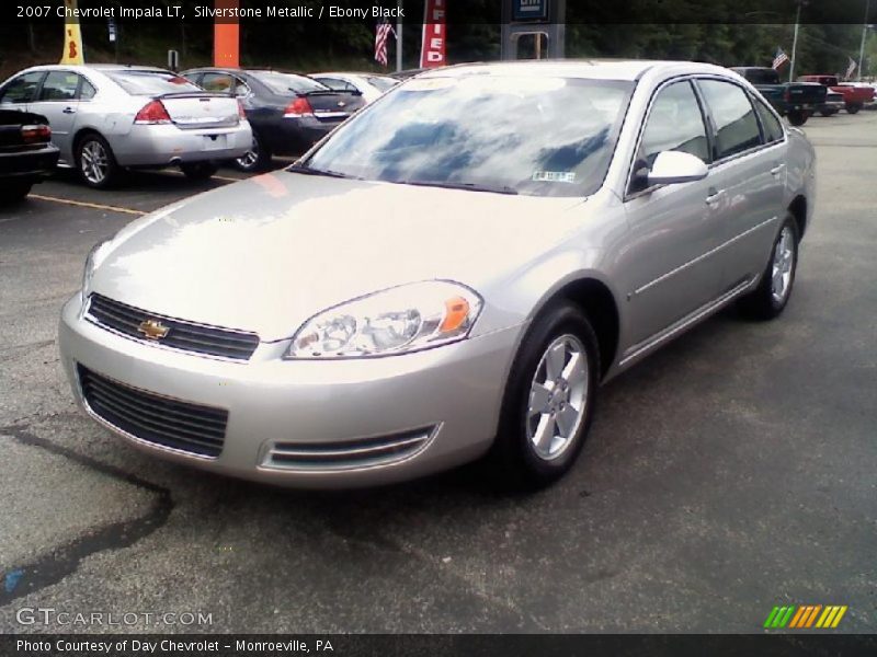 Silverstone Metallic / Ebony Black 2007 Chevrolet Impala LT