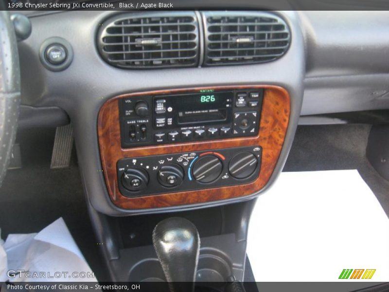 Black / Agate Black 1998 Chrysler Sebring JXi Convertible