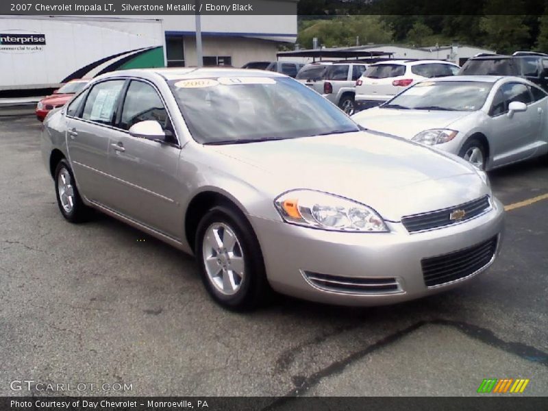 Silverstone Metallic / Ebony Black 2007 Chevrolet Impala LT