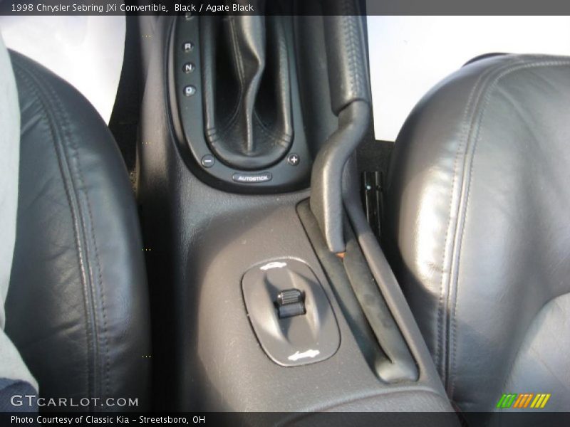 Black / Agate Black 1998 Chrysler Sebring JXi Convertible