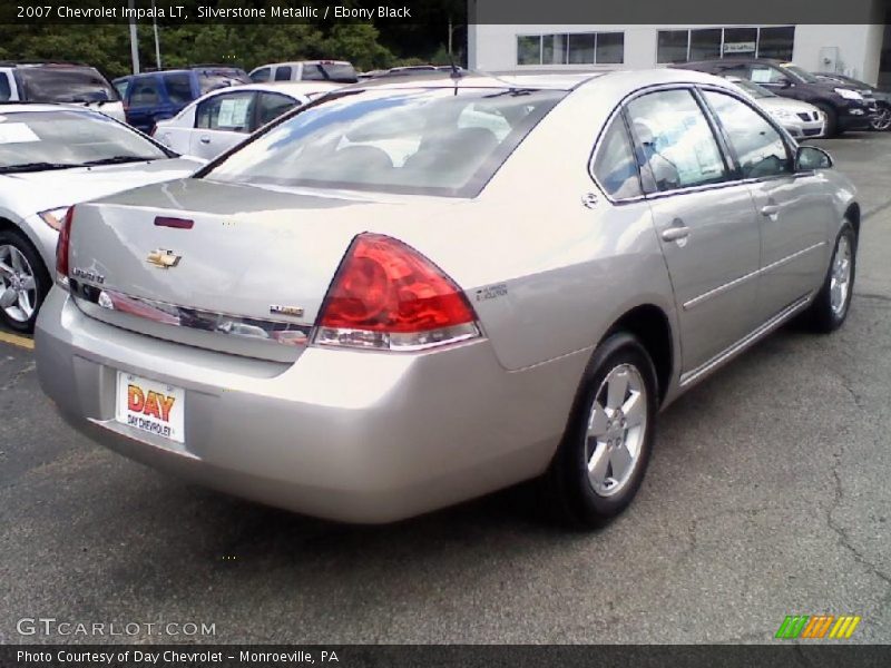 Silverstone Metallic / Ebony Black 2007 Chevrolet Impala LT