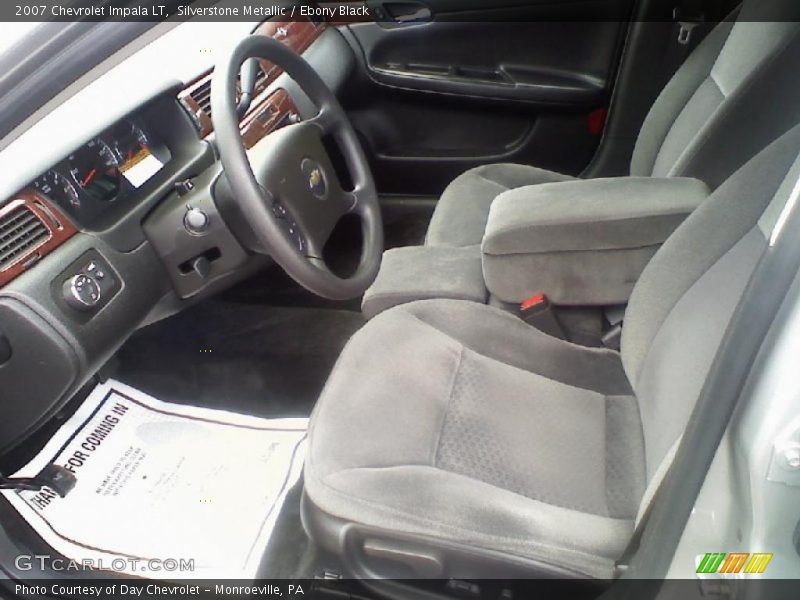 Silverstone Metallic / Ebony Black 2007 Chevrolet Impala LT