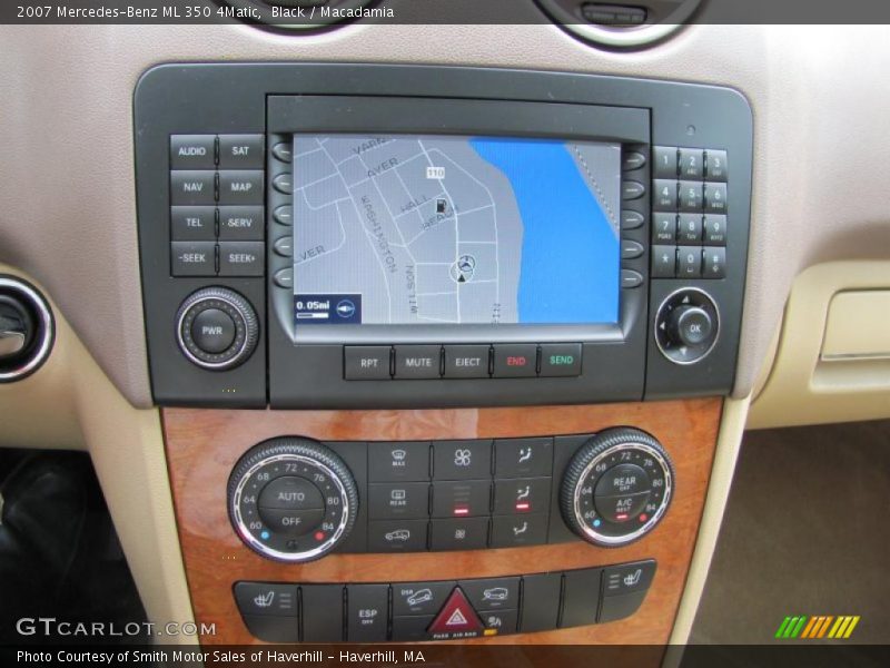 Black / Macadamia 2007 Mercedes-Benz ML 350 4Matic