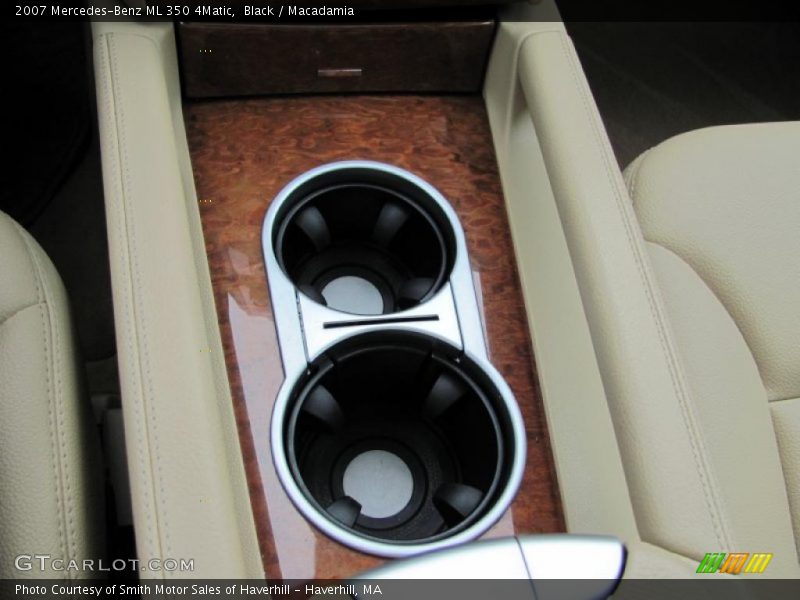 Black / Macadamia 2007 Mercedes-Benz ML 350 4Matic
