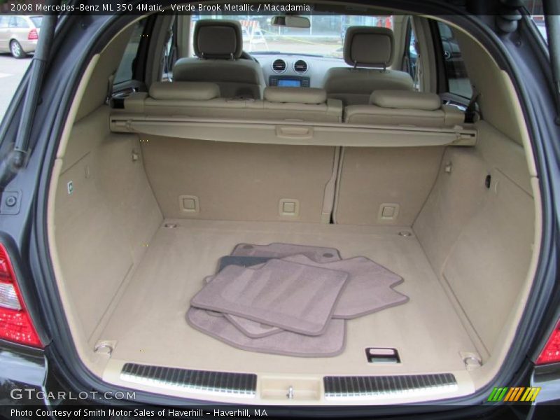 Verde Brook Metallic / Macadamia 2008 Mercedes-Benz ML 350 4Matic