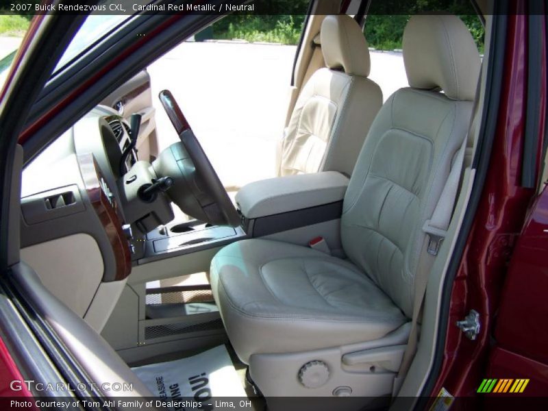 Cardinal Red Metallic / Neutral 2007 Buick Rendezvous CXL