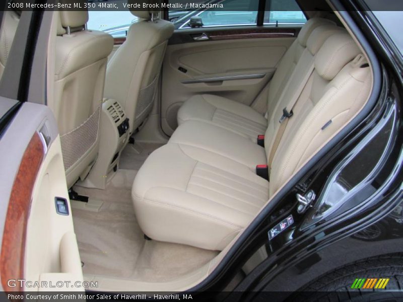 Verde Brook Metallic / Macadamia 2008 Mercedes-Benz ML 350 4Matic