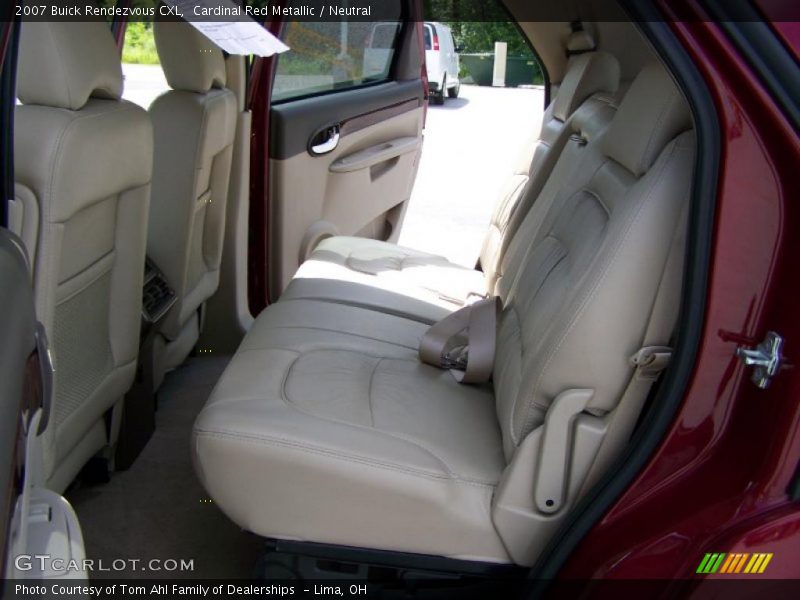 Cardinal Red Metallic / Neutral 2007 Buick Rendezvous CXL