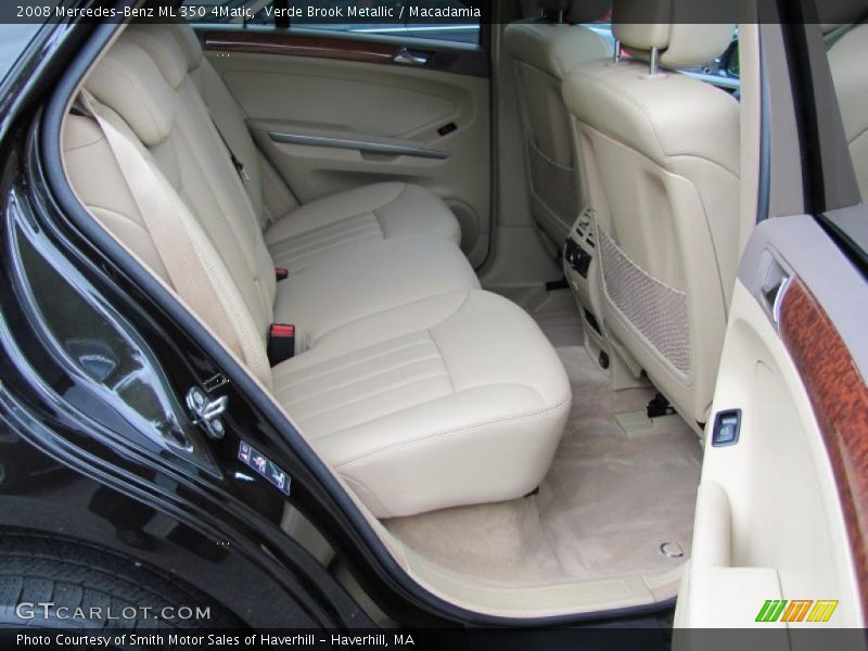 Verde Brook Metallic / Macadamia 2008 Mercedes-Benz ML 350 4Matic