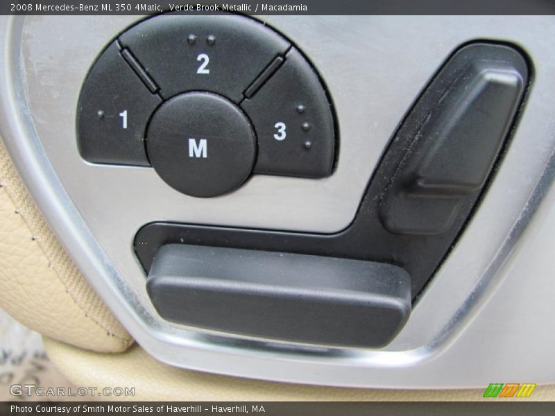 Verde Brook Metallic / Macadamia 2008 Mercedes-Benz ML 350 4Matic