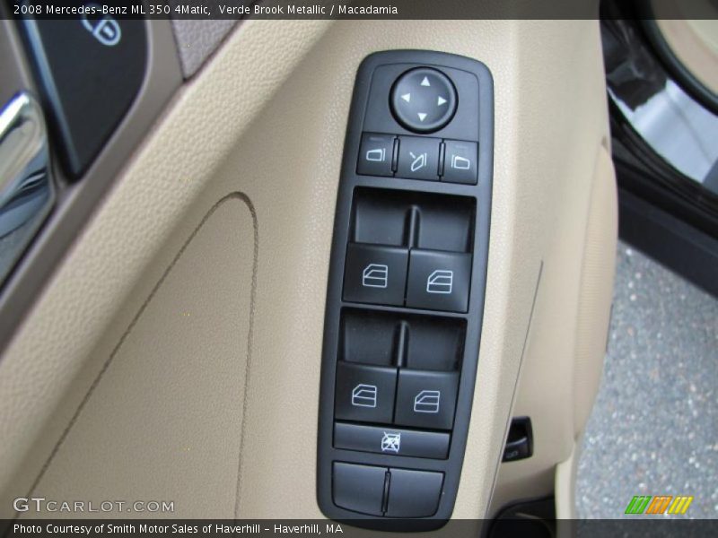 Verde Brook Metallic / Macadamia 2008 Mercedes-Benz ML 350 4Matic