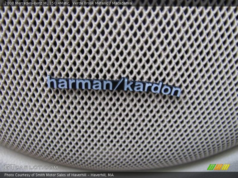 Verde Brook Metallic / Macadamia 2008 Mercedes-Benz ML 350 4Matic