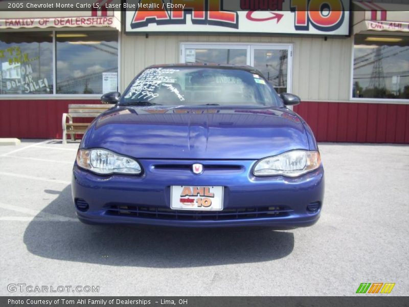 Laser Blue Metallic / Ebony 2005 Chevrolet Monte Carlo LS