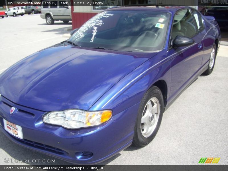 Laser Blue Metallic / Ebony 2005 Chevrolet Monte Carlo LS