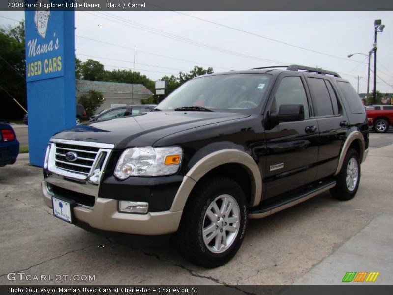 Black / Camel 2008 Ford Explorer Eddie Bauer
