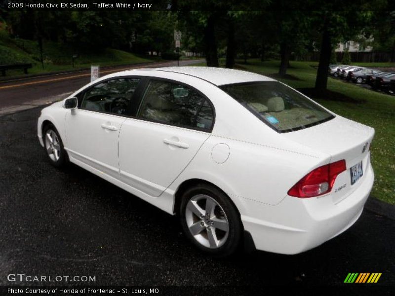 Taffeta White / Ivory 2008 Honda Civic EX Sedan