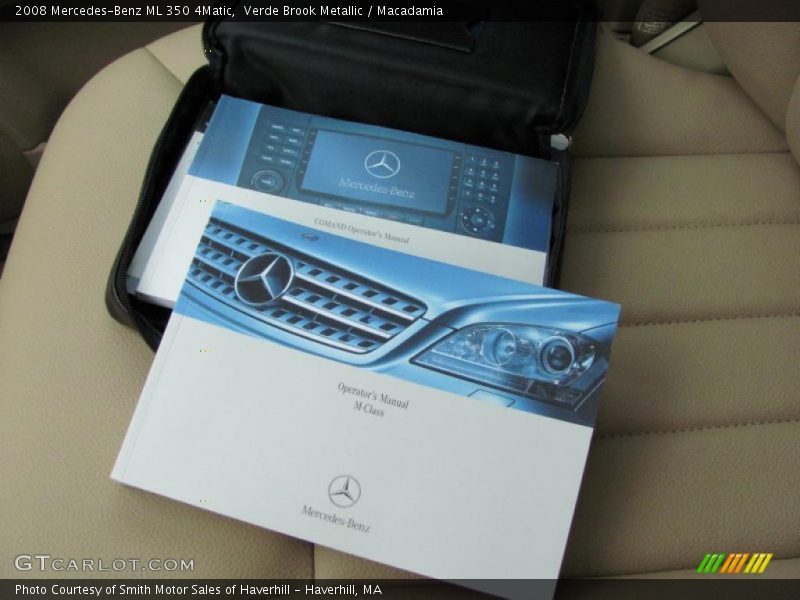 Verde Brook Metallic / Macadamia 2008 Mercedes-Benz ML 350 4Matic