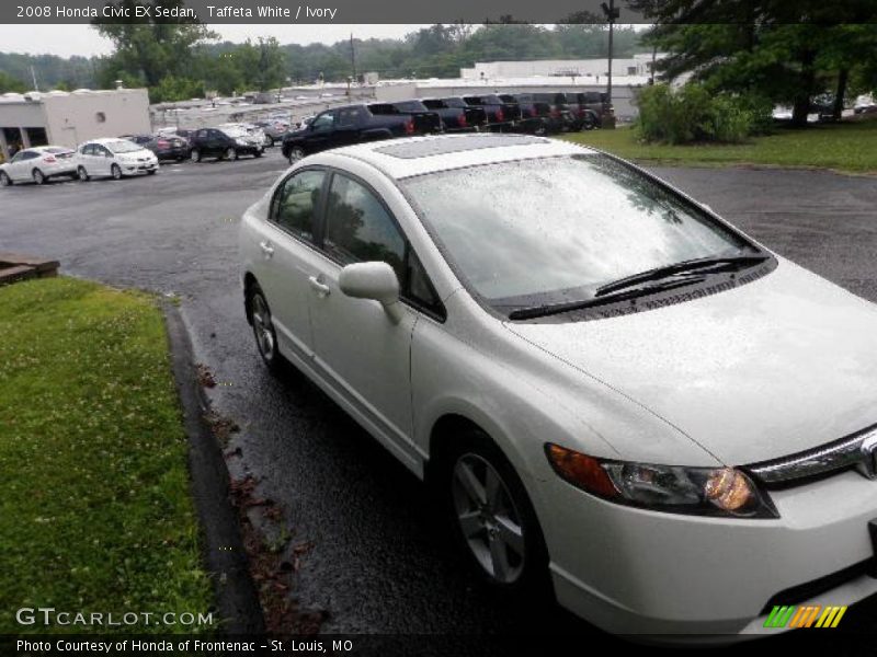 Taffeta White / Ivory 2008 Honda Civic EX Sedan