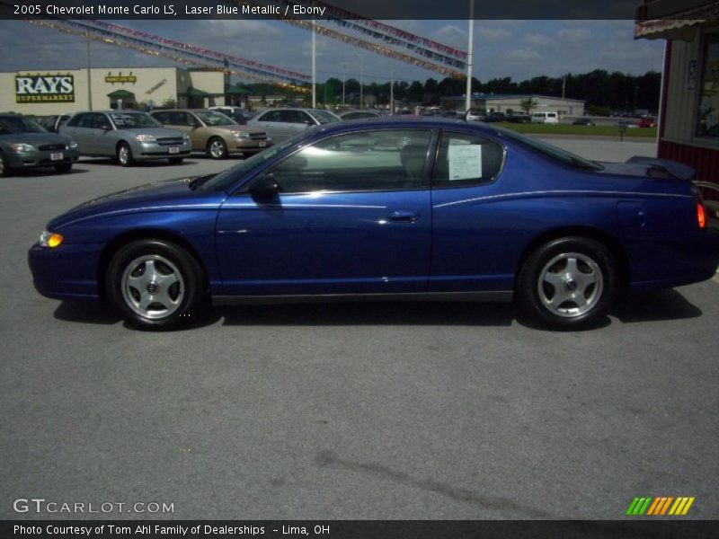 Laser Blue Metallic / Ebony 2005 Chevrolet Monte Carlo LS