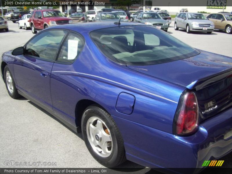 Laser Blue Metallic / Ebony 2005 Chevrolet Monte Carlo LS