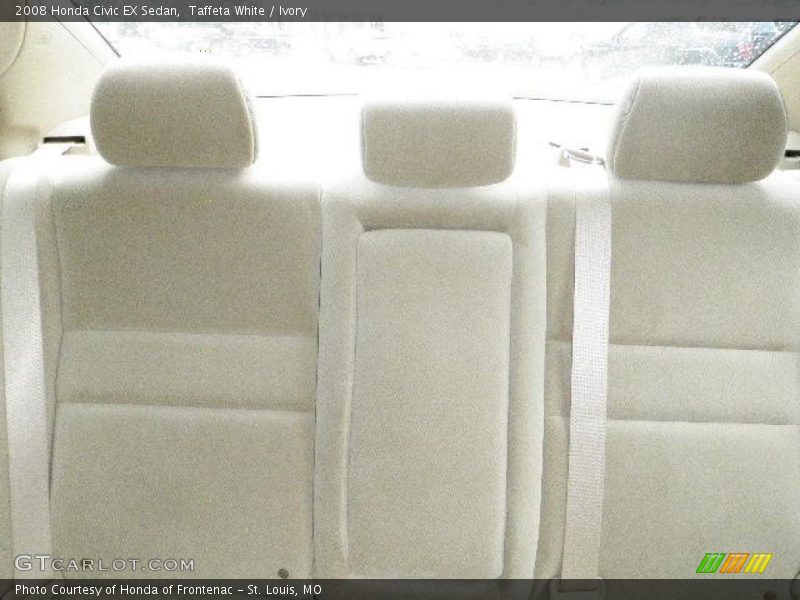 Taffeta White / Ivory 2008 Honda Civic EX Sedan