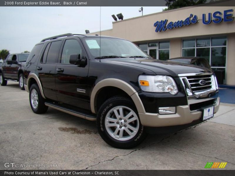Black / Camel 2008 Ford Explorer Eddie Bauer