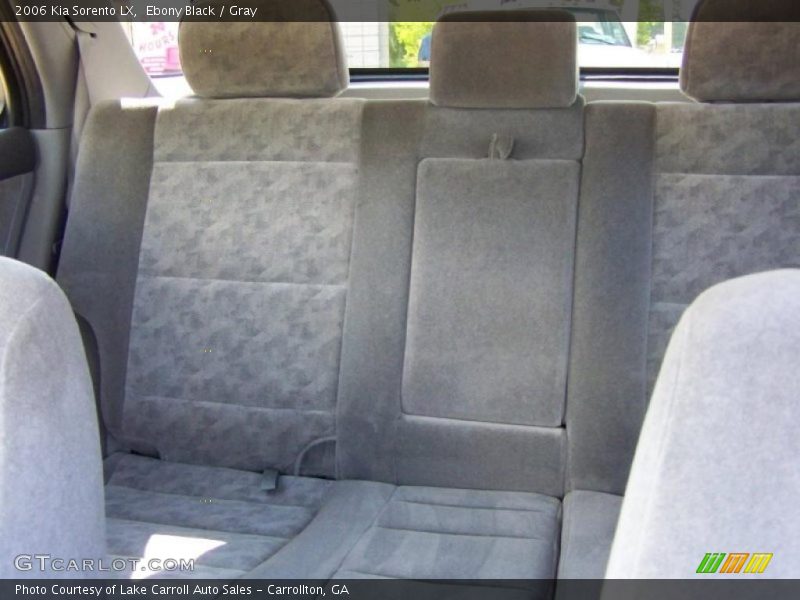 Ebony Black / Gray 2006 Kia Sorento LX