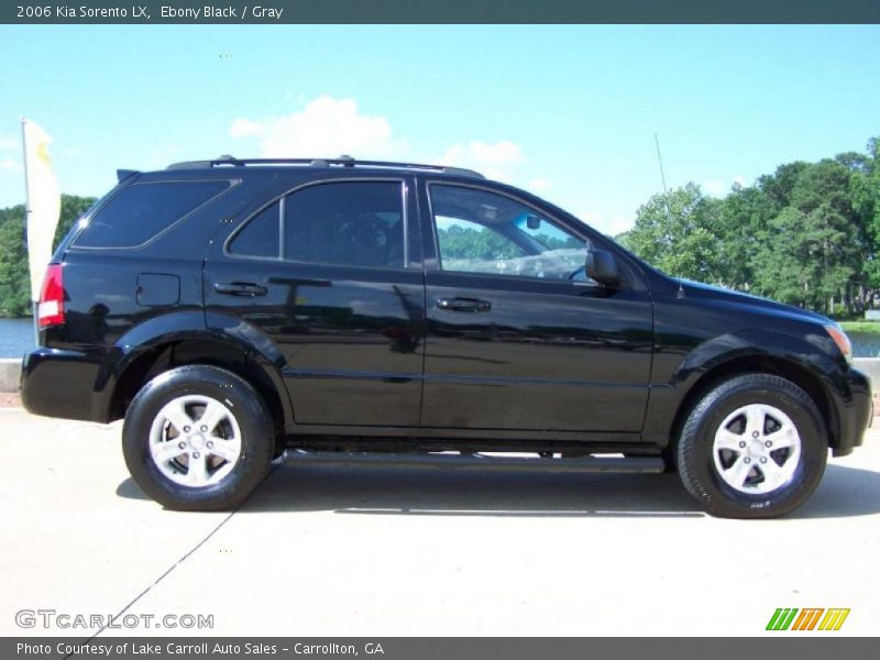 Ebony Black / Gray 2006 Kia Sorento LX