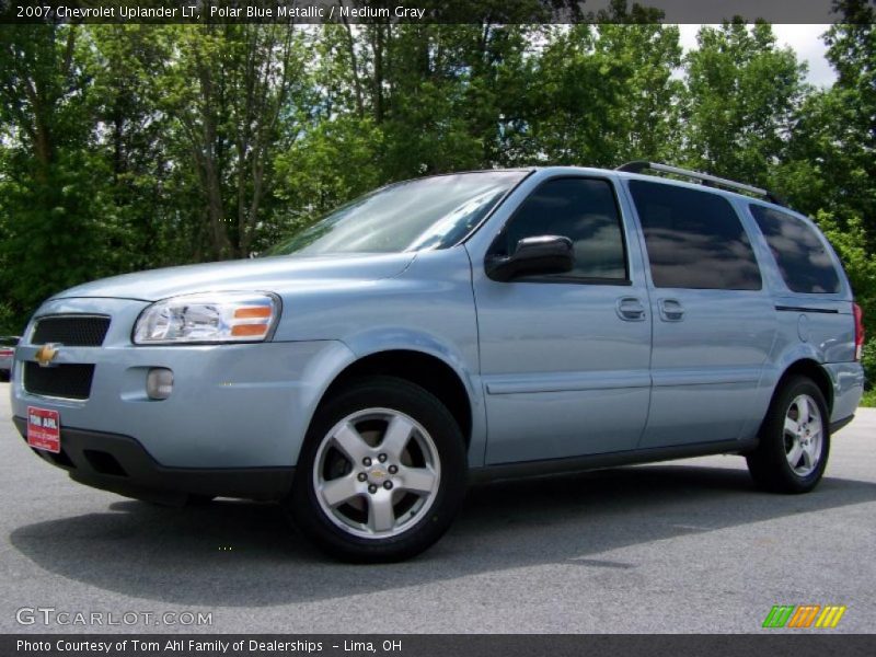 Polar Blue Metallic / Medium Gray 2007 Chevrolet Uplander LT