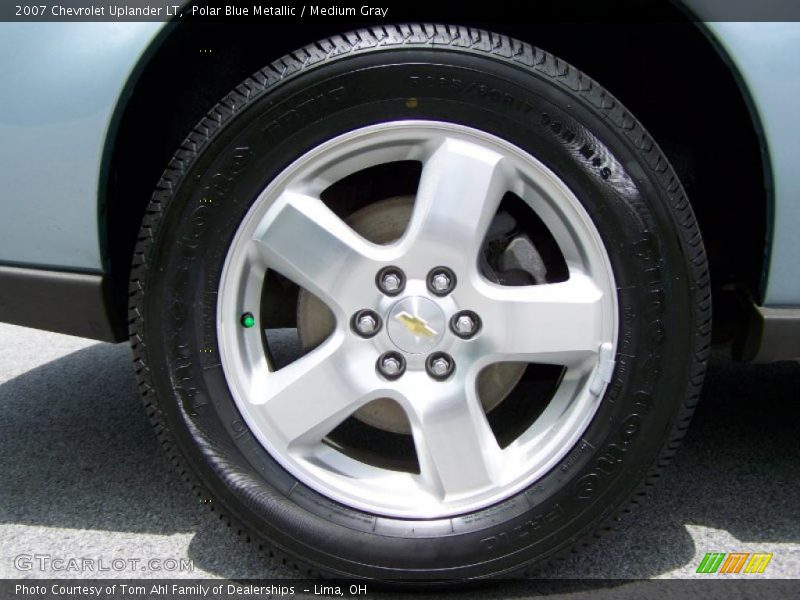 Polar Blue Metallic / Medium Gray 2007 Chevrolet Uplander LT