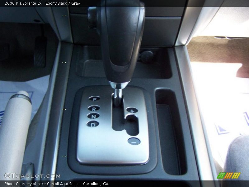 Ebony Black / Gray 2006 Kia Sorento LX