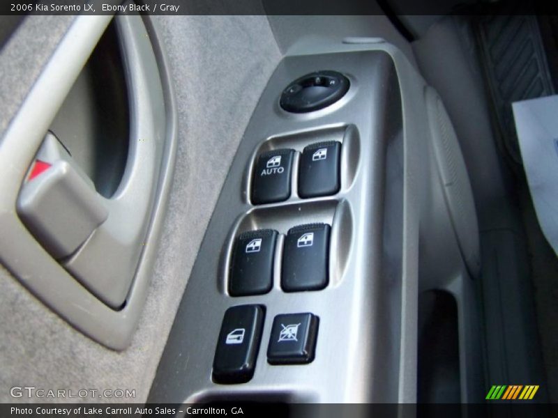 Ebony Black / Gray 2006 Kia Sorento LX