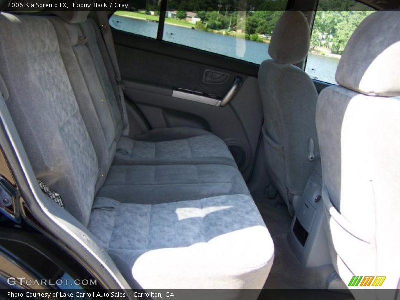 Ebony Black / Gray 2006 Kia Sorento LX