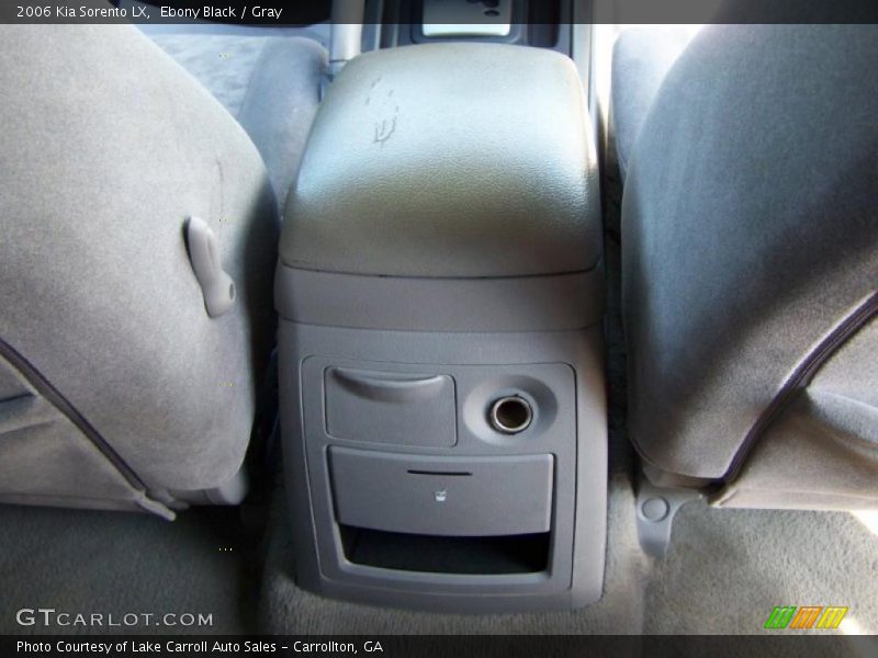 Ebony Black / Gray 2006 Kia Sorento LX