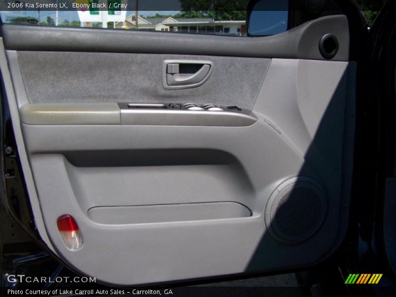 Ebony Black / Gray 2006 Kia Sorento LX