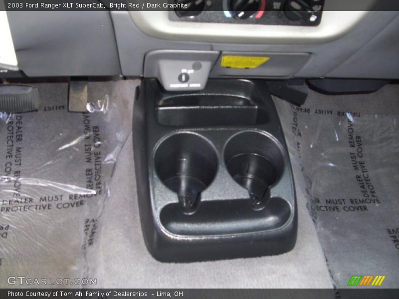 Bright Red / Dark Graphite 2003 Ford Ranger XLT SuperCab