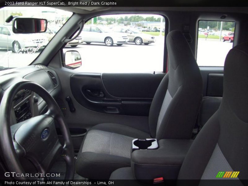 Bright Red / Dark Graphite 2003 Ford Ranger XLT SuperCab