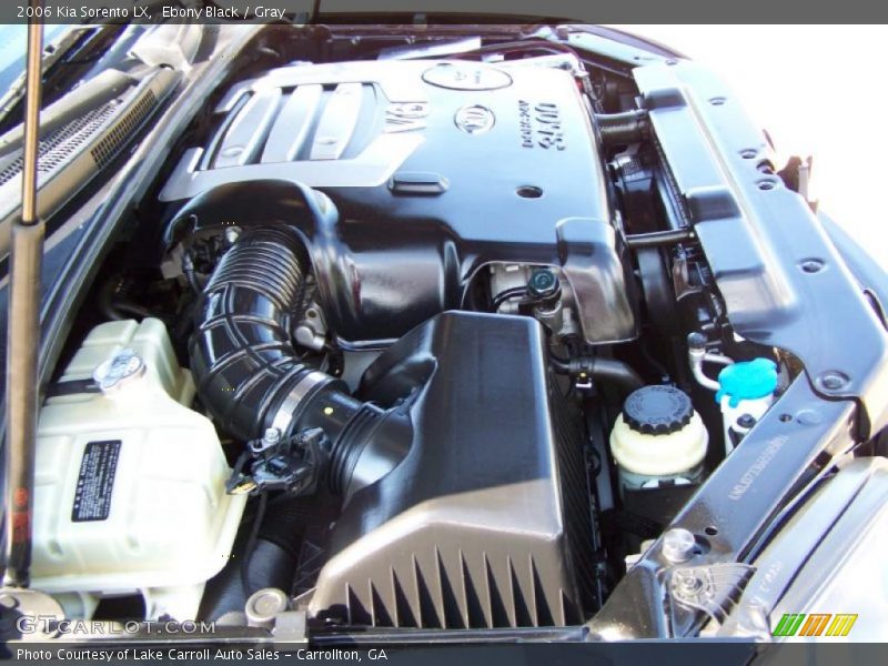Ebony Black / Gray 2006 Kia Sorento LX