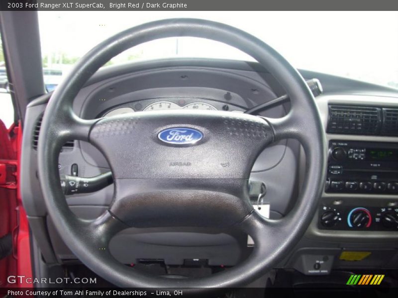 Bright Red / Dark Graphite 2003 Ford Ranger XLT SuperCab