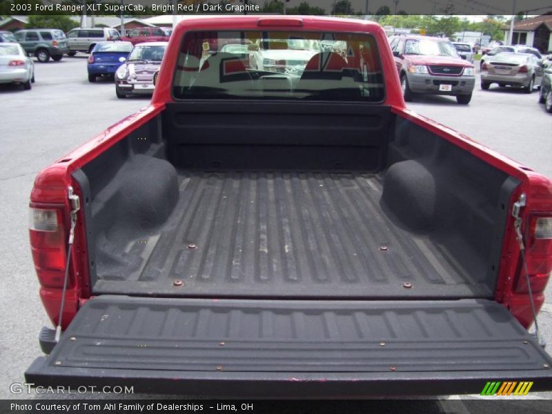 Bright Red / Dark Graphite 2003 Ford Ranger XLT SuperCab