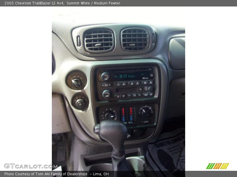 Summit White / Medium Pewter 2003 Chevrolet TrailBlazer LS 4x4