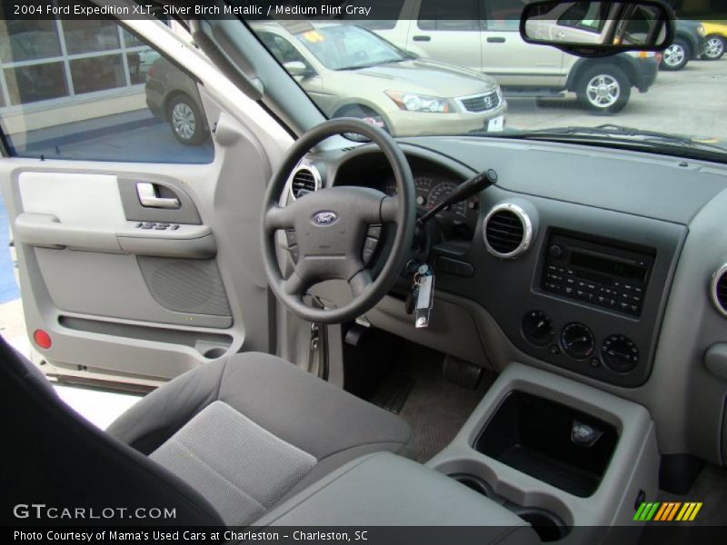 Silver Birch Metallic / Medium Flint Gray 2004 Ford Expedition XLT