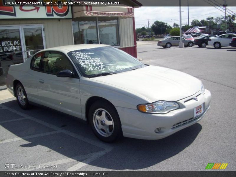 Cappuccino Frost Metallic / Neutral 2004 Chevrolet Monte Carlo LS