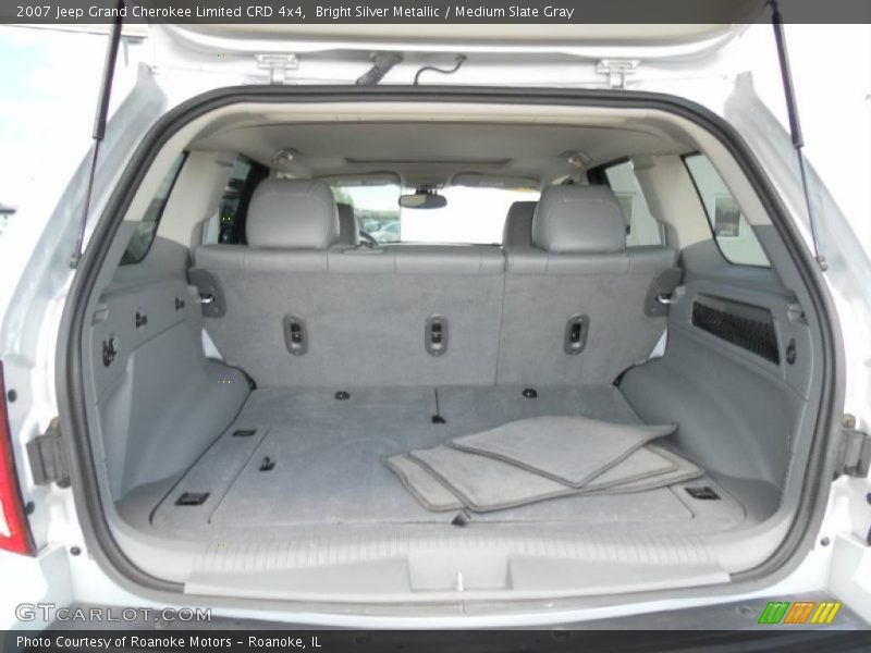 Bright Silver Metallic / Medium Slate Gray 2007 Jeep Grand Cherokee Limited CRD 4x4