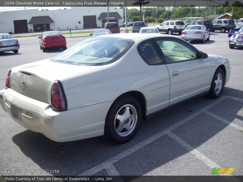 Cappuccino Frost Metallic / Neutral 2004 Chevrolet Monte Carlo LS