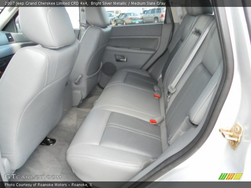 Bright Silver Metallic / Medium Slate Gray 2007 Jeep Grand Cherokee Limited CRD 4x4
