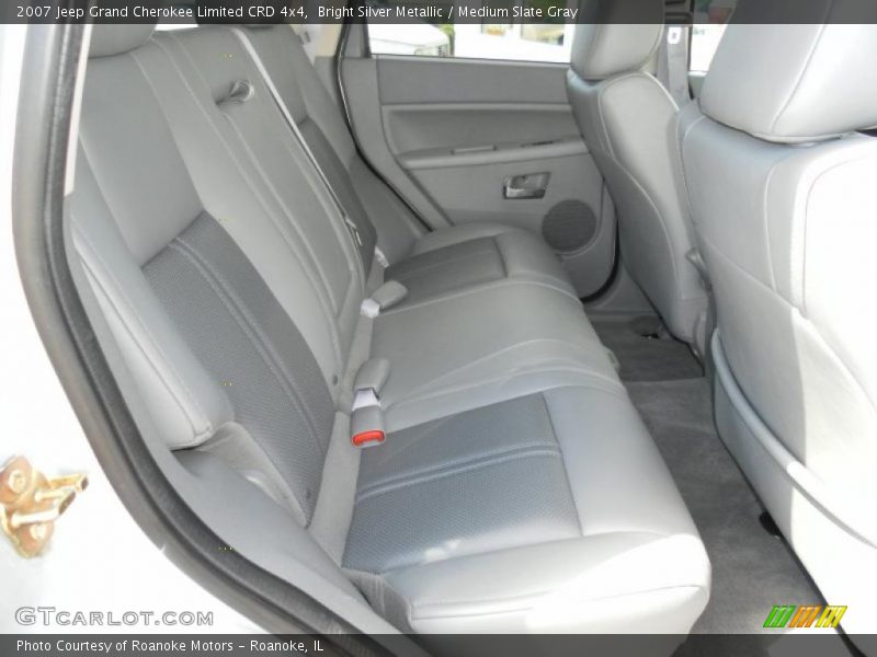 Bright Silver Metallic / Medium Slate Gray 2007 Jeep Grand Cherokee Limited CRD 4x4