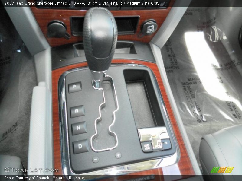 Bright Silver Metallic / Medium Slate Gray 2007 Jeep Grand Cherokee Limited CRD 4x4
