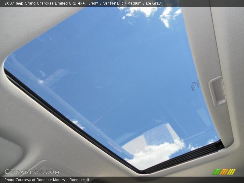 Bright Silver Metallic / Medium Slate Gray 2007 Jeep Grand Cherokee Limited CRD 4x4